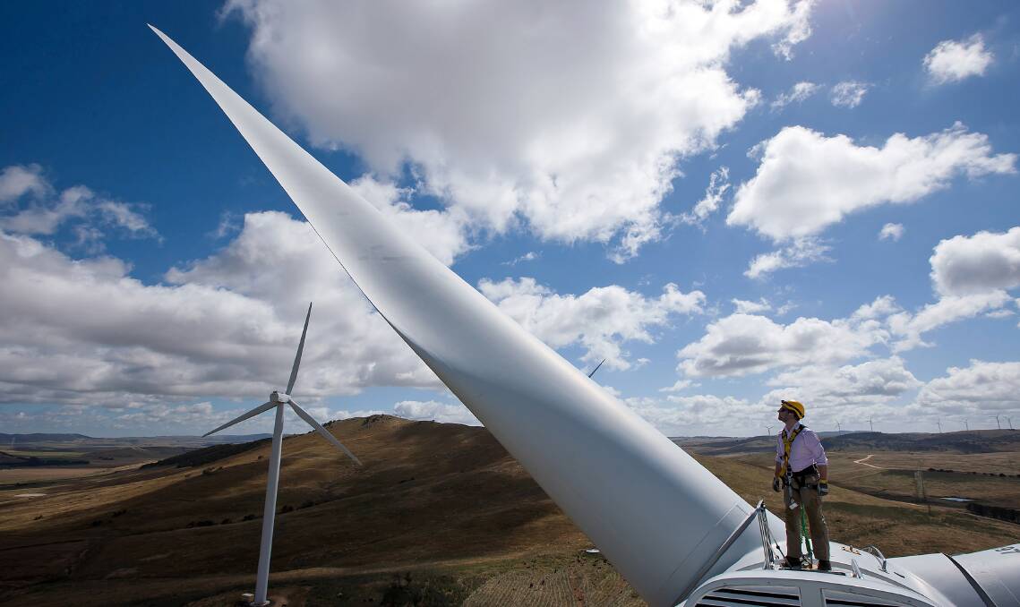HEAVY HITTER: The region will be a big player in the renewable energy industry in the coming years. Photo: Ian Waldie