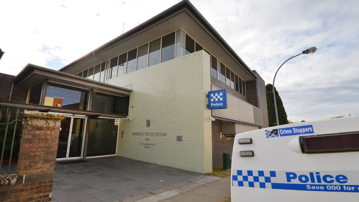 Charged: The 22-year-old was questioned by police and charged with three offences.