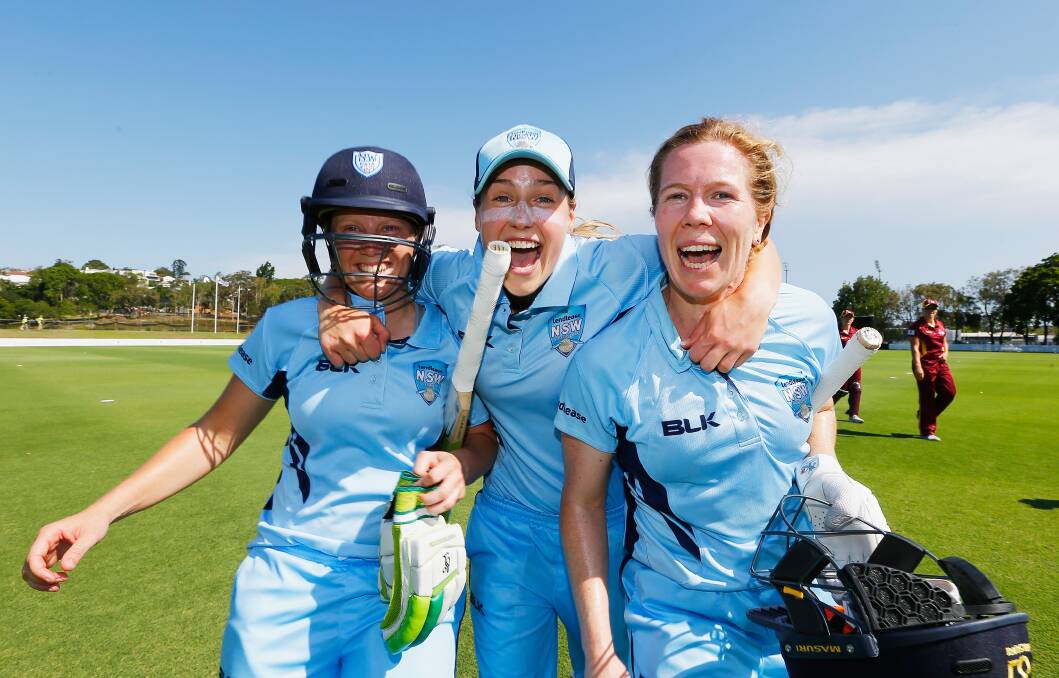 NSW Breakers v Queensland Women's National Cricket League final. Photos: Jason O'Brien/Getty Images