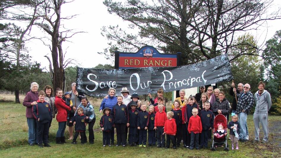 FIGHT TO SAVE PRINCIPAL: Parents at Red Range Public School have written to the Minister, asking for an explanation as to why they can't keep their current acting principal. Photo: Contributed.