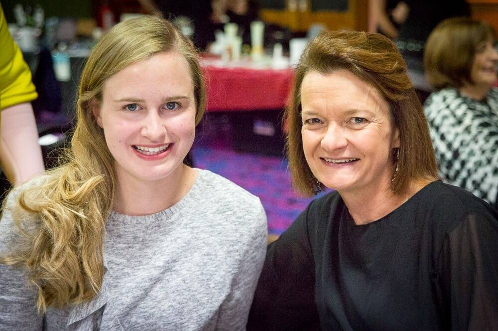 QUALITY EVENING: Amie Morris and Wendy Knight at the 6th annual Camp Quality Ladies Night in Glen Innes on May 13. Photo: contributed.