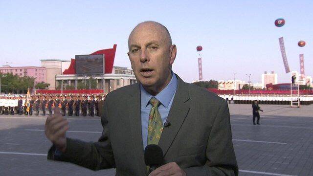 Steve Evans as a correspondent in North and South Korea: "The wailing of pain will not be confined to the peninsula."
