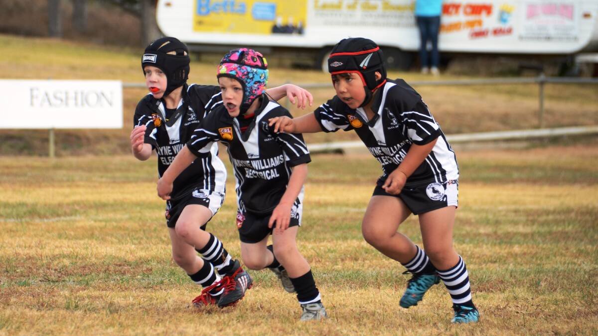 HAVING FUN: Changes to junior rugby league matches will affect players in the group 19 competition. The new rules will come into play for the coming season. 