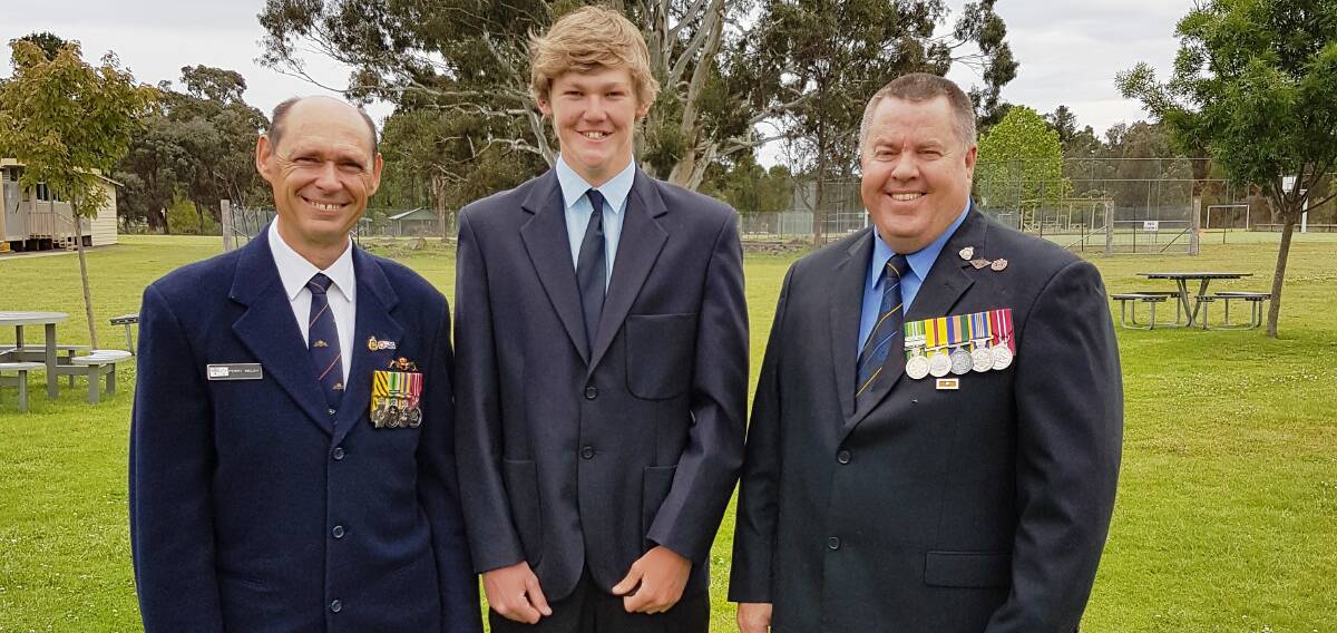 ADVENTURE: Brandon Davis has received support from Emmaville RSL to go on the Young Endeavour adventure.