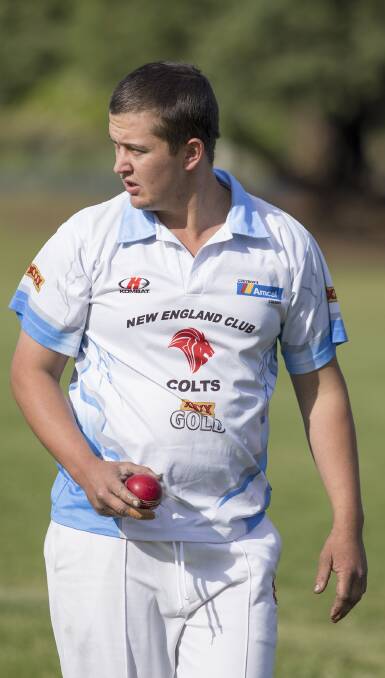 Winning form: Dean Swaffer has been in form with the bat and the ball for the Colts. Picture: Tony Grant.