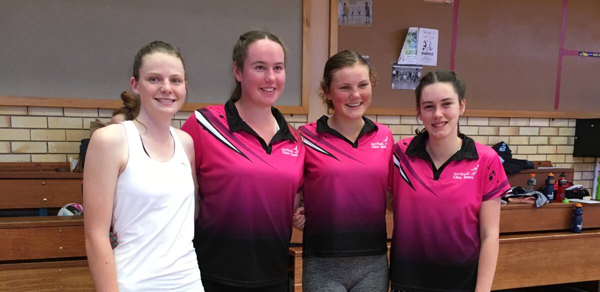 (From left) Emily Burton, Liz Chard, Eleanor Malone and Ruby Beattie are all NIAS athletes