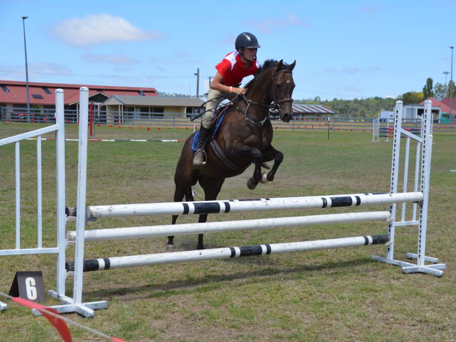 RIDING WITH THE BEST: Armidale's Will Wood will compete at the Glen Innes Spring showjumping competition this weekend. 