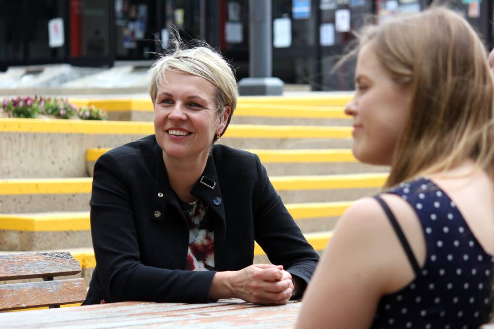 NEW ENGLAND VISIT: Deputy leader of the opposition Tanya Plibersek makes a pit stop in Member for New England Barnaby Joyce's electorate.