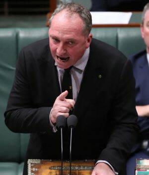 EDUCATION WARS: Member for New England Barnaby Joyce could not commit to a meeting with the Armidale Teachers Association in Public Education Week.