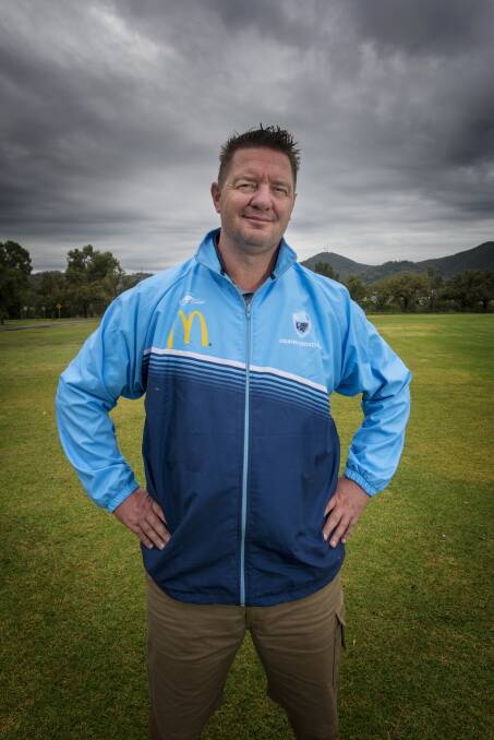 Taking charge: Former first-class cricketer Jeff Cook has been appointed as Central North Zone academy coach. Photo: Peter Hardin 220317PHA019