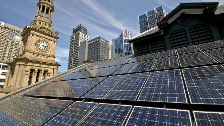 The City of Sydney is Australia’s first carbon-neutral government. It has reduced emissions in its buildings and operations by 27 per cent on 2006 levels. Photo: Paul Patterson