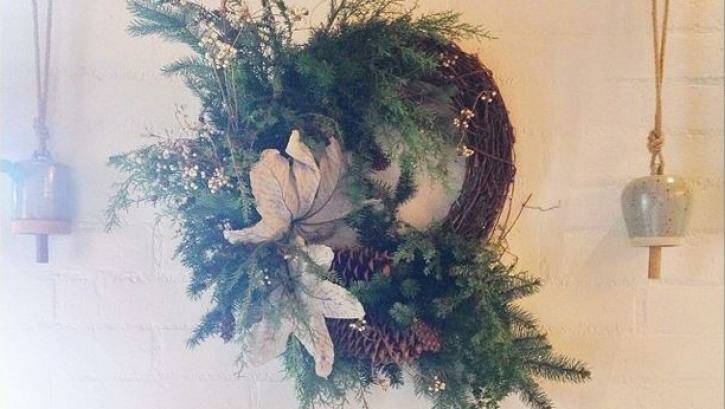 A beautiful wreath by the ladies from Moon Canyon. Photo: Mooncanyon/Instagram