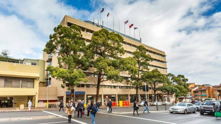 The Longhurst group has paid $138.75 million for the Edgecliff Centre, in Sydney's east which has potential development opportunities. Photo: Mark Merton