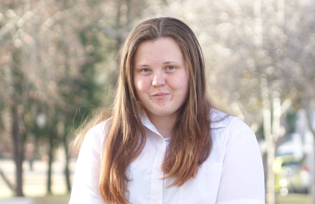 Annabell Knox (16) of Glen Innes High School.