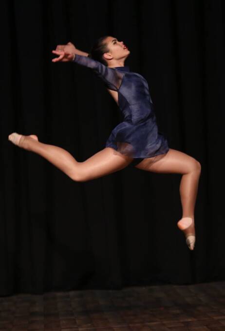 Jennifer Mackenzie, one of the High School's star dancers but choreographing routines in this show.