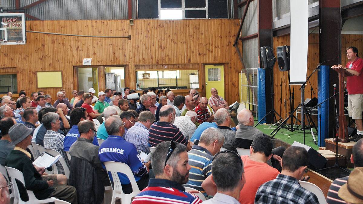 Reverend Chris Brennan, formerly of Glen Innes’ Holy Trinity Anglican Church, welcomes hundreds of Christian men to town for the 2014 Men at Glen conference.