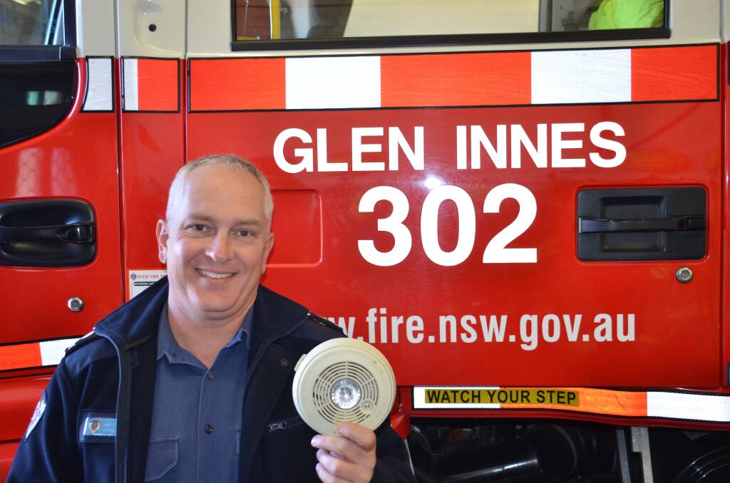 Glen Innes Fire Station Commander Matt Goldman 