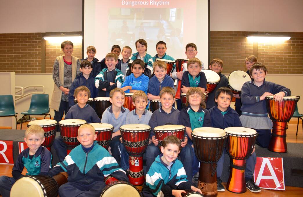 Glen Innes Public School students building resilience through rhythm