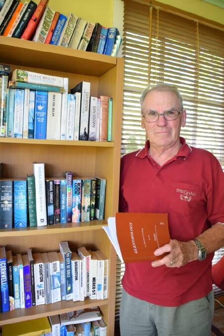 Long term WOGIS group member Mike Gilbert is looking forward to launching the group’s second anthology publication this weekend at the Glen Innes Library.