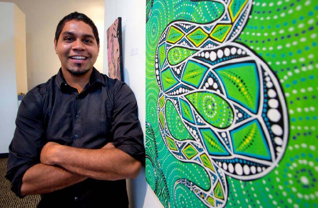 Indigenous artist Nick Levy launches new exhibition