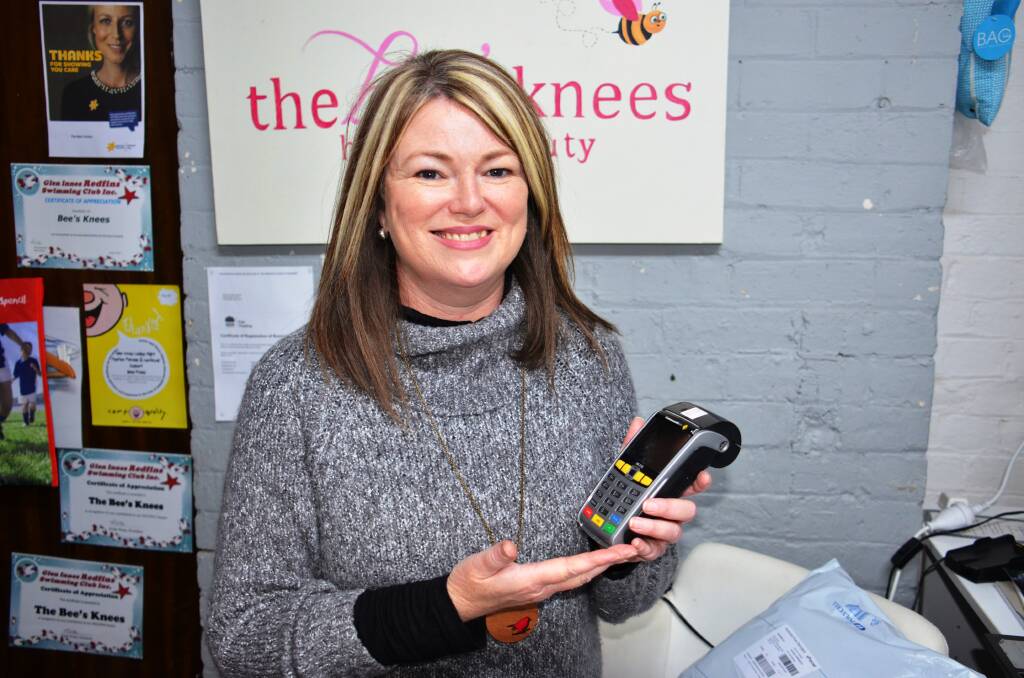Mel Lindsay from Bees Knees said she could not use her eftpos machine, a complaint many businesses in Glen Innes shared.