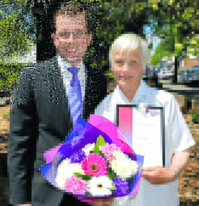 o Exceptional contribution: Member for Northern Tablelands Adam Marshall presented Glen Innes’s Yvonne Lightfoot with a NSW Carers Award in recognition of her more than 34 years of care provided to a local resident.