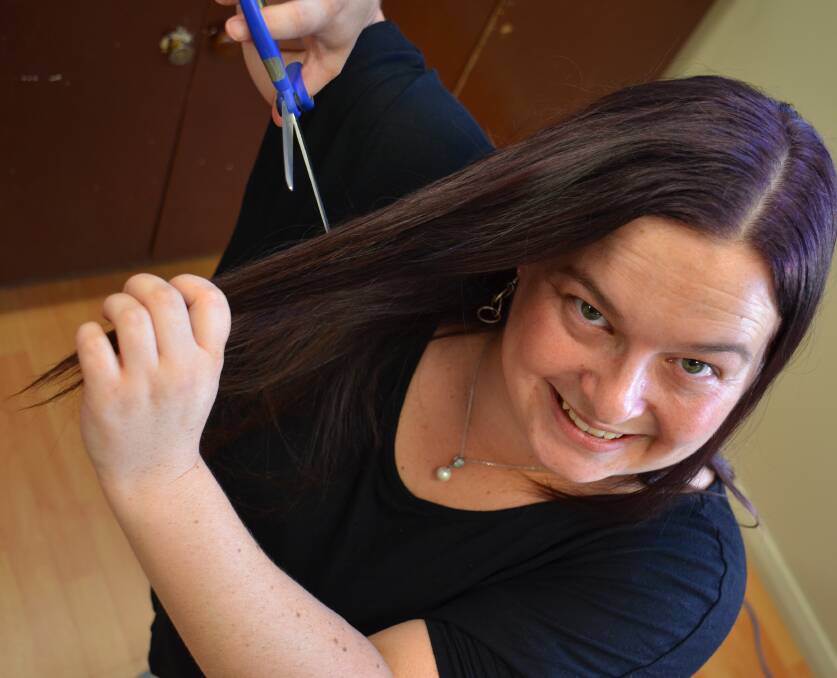 o The kindest cut: Jess Moor is shedding her locks to help find a cure for cancer this Saturday following the Australian Celtic Festival street parade.