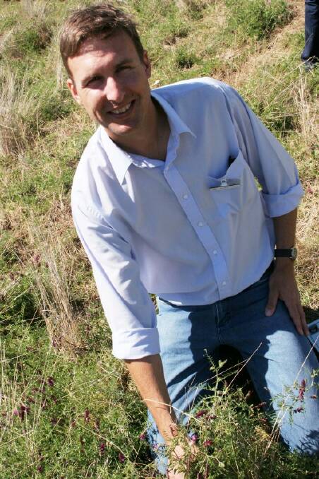 o Eye in the sky: Northern Tablelands Local Land Services (LLS) invasive species officer Jonathan Lawson expects aerial imaging technology to become an important component of property management.