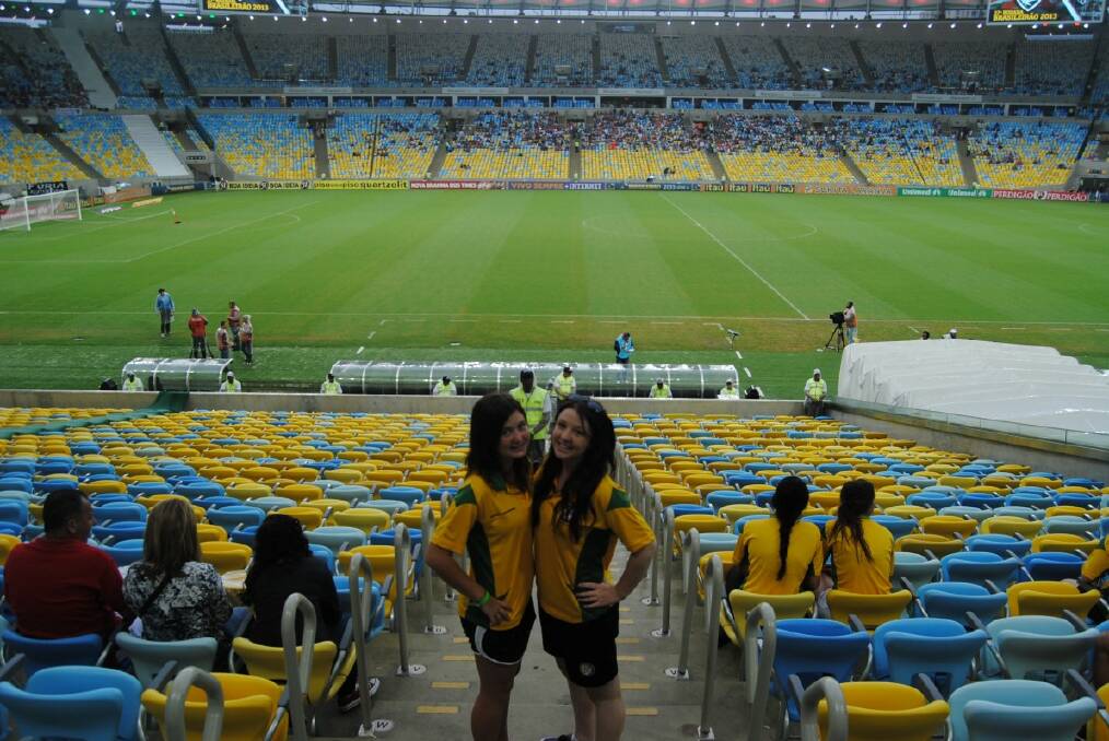 o Jetsetters: Getting a sneak-peek at the Maracanã Stadium, Mel and Reanna Symons added the hosting stadium for the 2014 World Cup to a long list of sights to see including the Cristo Redentor (Christ the Redeemer) statue in Rio de Janeiro and Copacabana Beach.