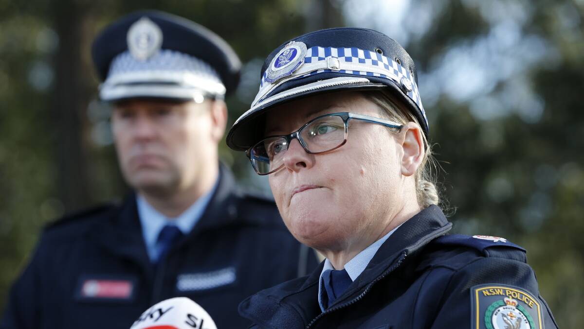 NSW Acting Assistant Commissioner Tracy Chapman confirmed 10 people had died in a bus crash in the Hunter Valley. Picture by AAP Image/Darren Pateman