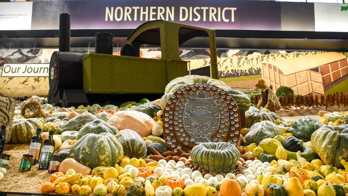For the third time in five years, Northern District have won the overall District Exhibit Competition. Picture by Elka Devney
