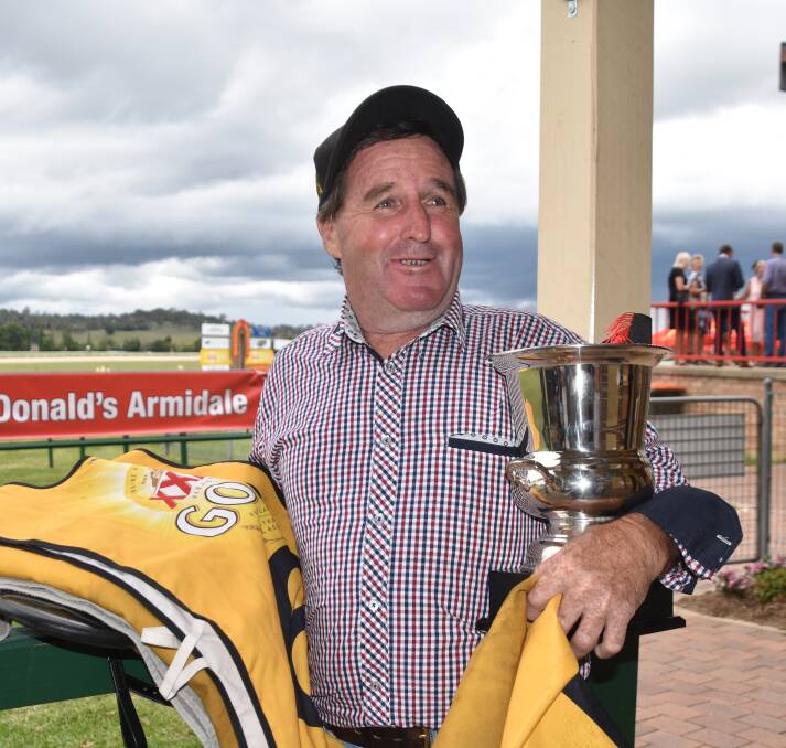 LUCKY LOCAL: Local trainer Paddy Cunningham has nominated 12 horses from his stables for the six-race program. Two of these are entered in the cup.