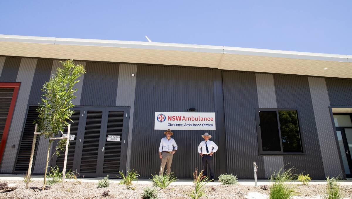 Northern Tablelands MP, Adam Marshall, and Glen Innes Severn mayor, Rob Banham, toured the spacious, new, state-of-the-art facility. Picture supplied.