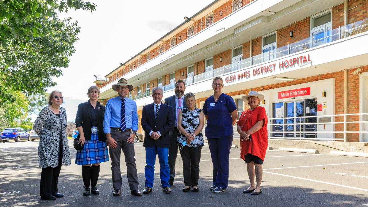 Great day: An additional $30 million will be spent on the Glen Innes hospital redevelopment, which was initially allocated $20 million. State MP Adam Marshall made the announcement on Friday, after he lobbied the Health Minister Brad Hazzard last year to have the project budget more than doubled. Photo: supplied