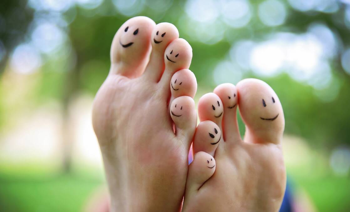 Foot hold: Foot Health Week encourages Australians to know where their feet fit in to their general health care.