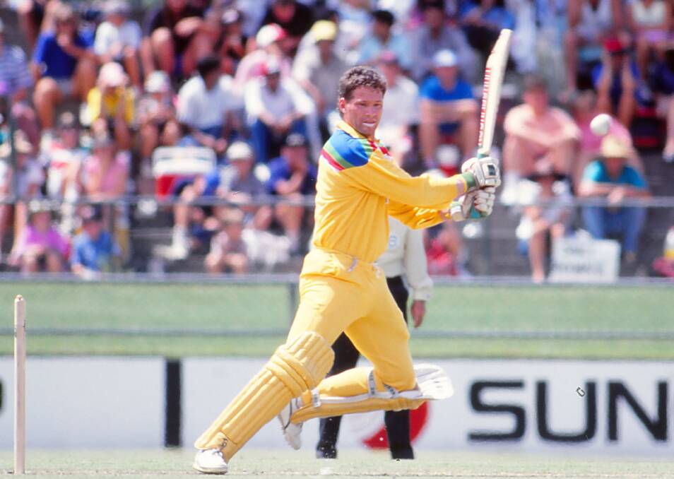 Dean Jones is revered as one of Australia's greatest batsman, especially in one-dayers. Picture: Getty Images 