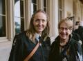 Venerable volunteer: Penelope Glennan with Her Excellency the Honourable Margaret Beazley AC QC at Government House in Sydney last month. Picture: supplied.