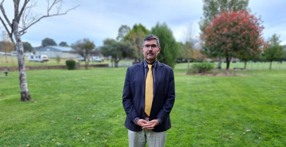 IT'S NOT ABOUT US: Independent Education union member and O'Connor Catholic College teacher Andrew May said schools are at absolute crossroads. Picture: supplied.