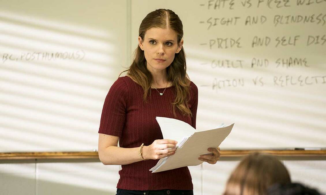 CONFLICTED: Kate Mara plays the troubled Claire Wilson in A Teacher.