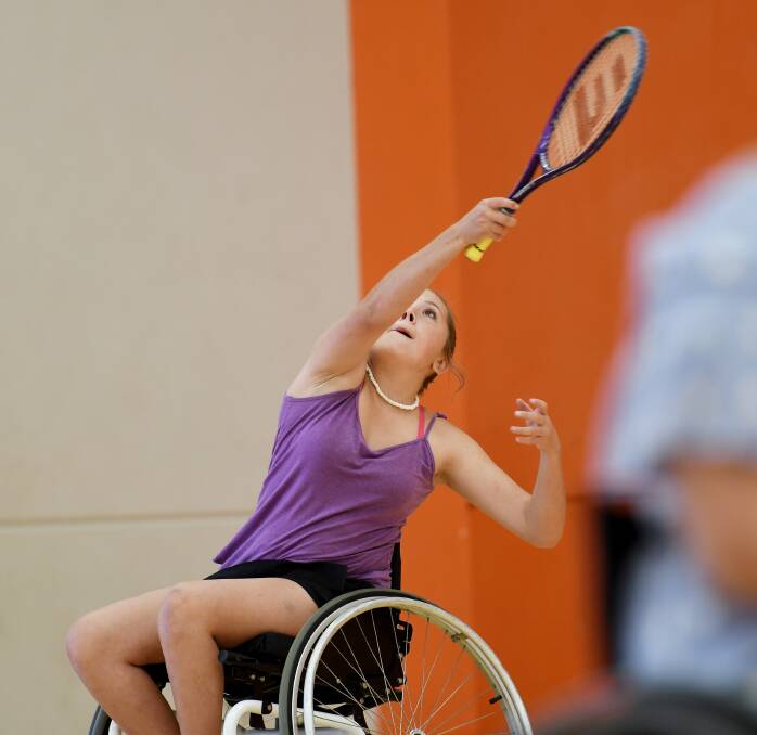 Wheelchair sports include tennis.