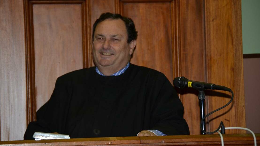Magistrate Michael Holmes