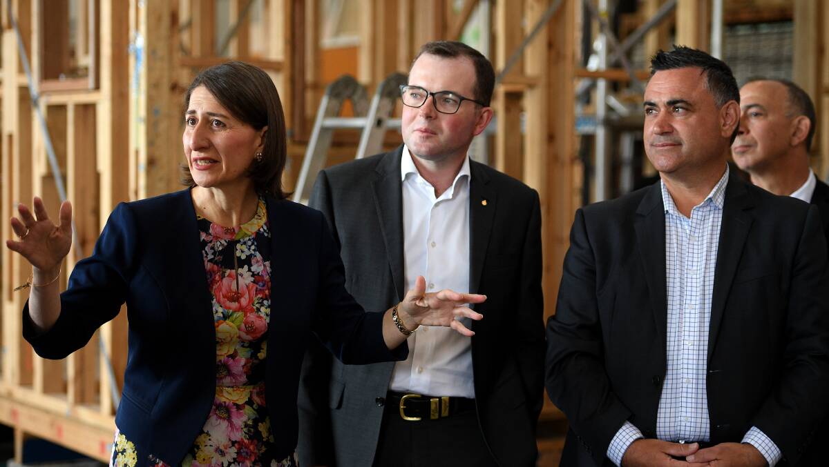 Premier Gladys Berejiklian, Northern Tablelands MP Adam Marshall and deputy premier John Barilaro will visit communities affected by fire around the Northern Tablelands on Wednesday.