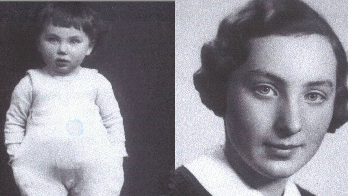 Ursula Mundstock as a child and a teenager before she came to Australia to settle in Glen Innes. Pictures: Supplied