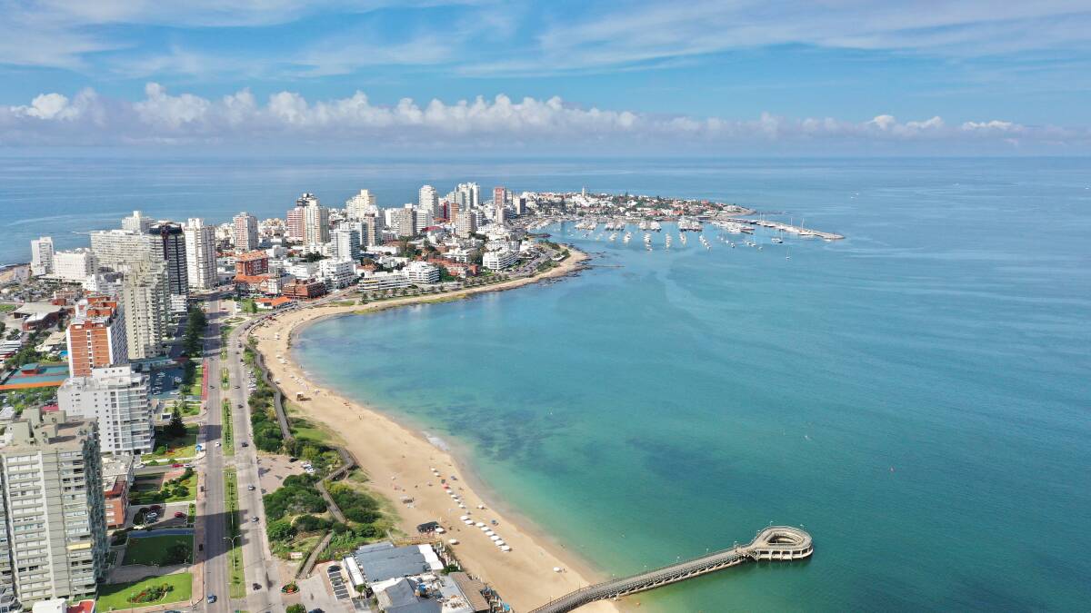 The seaside city of Punta del Este in Uruguay. Picture Shutterstock