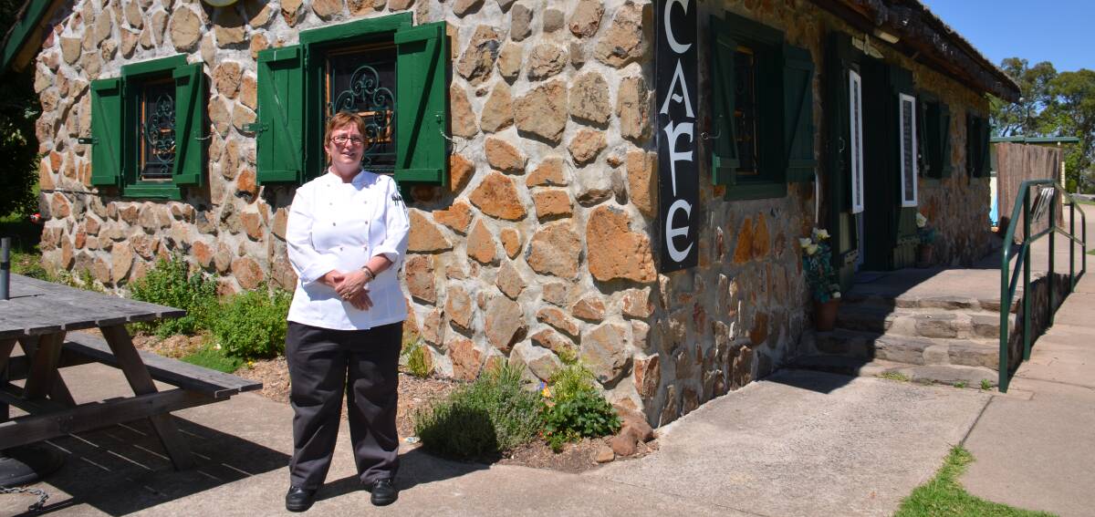 Heartless attack: Crofters Cottage owner Colleen Gibson was devastated to discover $1000 worth of stock had been stolen from the cold room at the popular cafe last week.