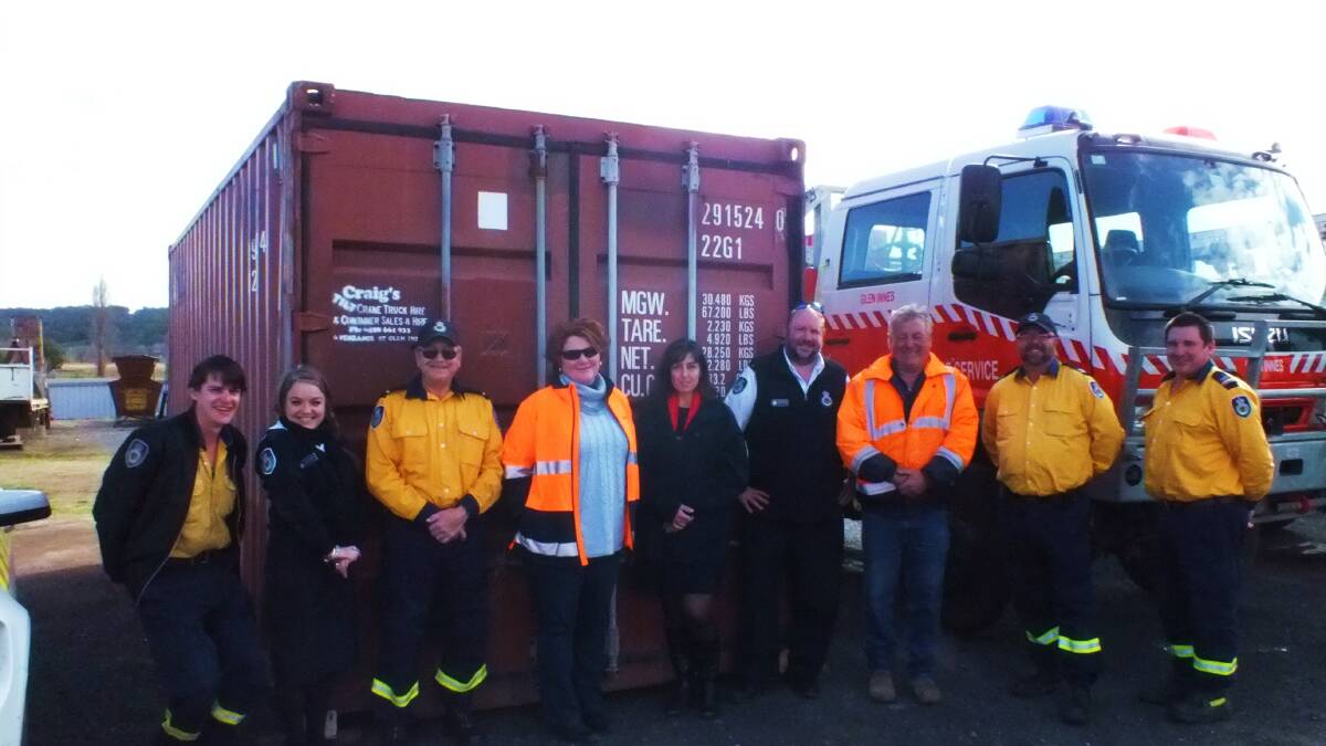 White Rock Wind Farm donates containers to RFS.