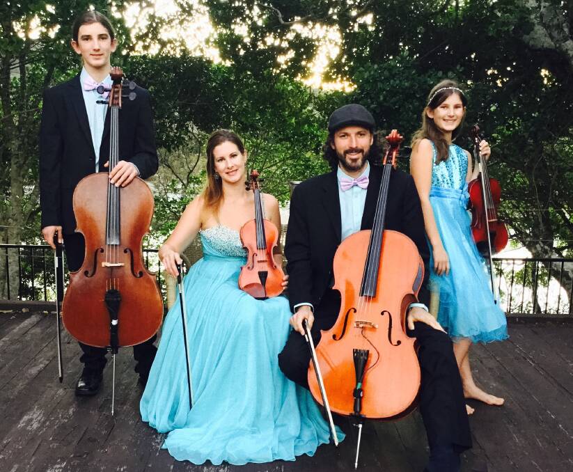 The gorgeous String Family band, including matriarch Sarah Moir who is up for a Celtic Music Award, are guest performers on the awards night.