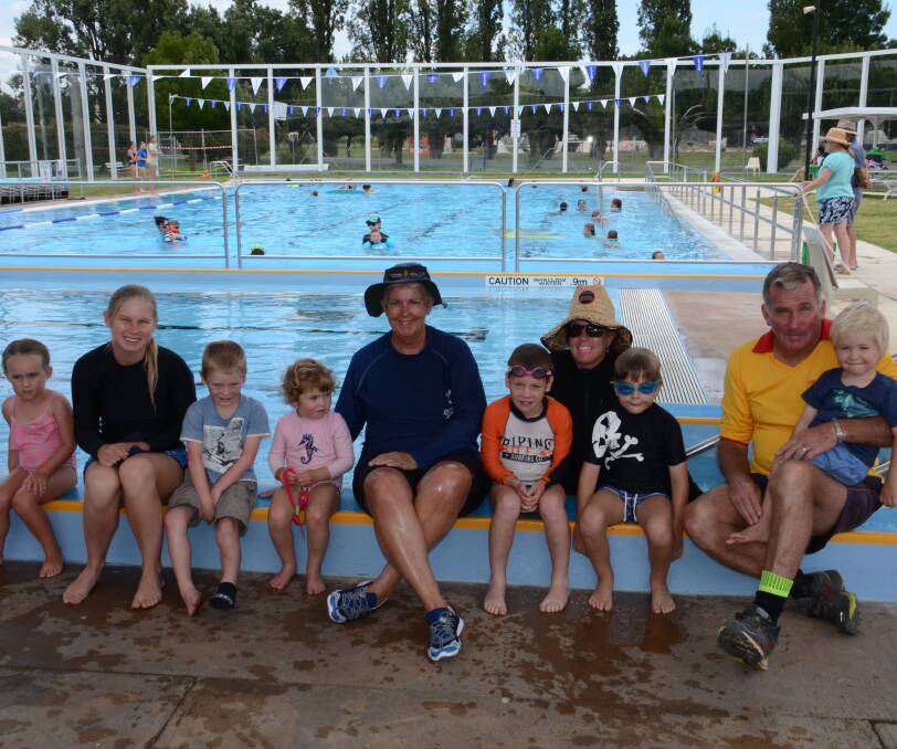 STAYING SAFE: The Glen Innes Swimming Pool swimming lessons are helping our kids stay safe and cool over the summer holidays. 