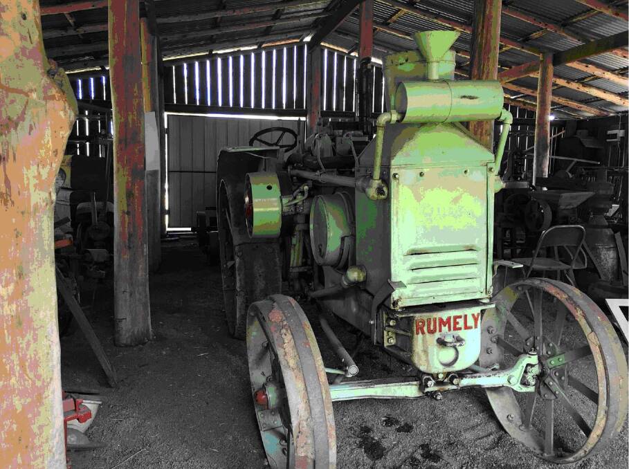 The Rumely lightweight oil pull tractor: A piece of Glen Innes agricultural history.