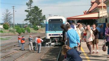 A support group is hoping to bring trains back to the region. Picture supplied.